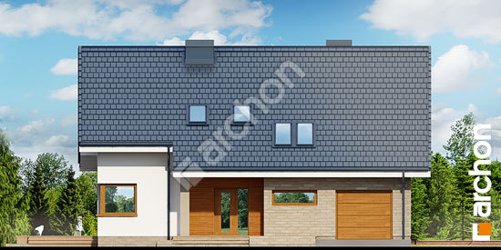 Передний фасад Дом в герминии 2