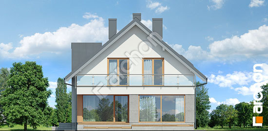 Дворовий фасад Будинок в червені 3 (П)