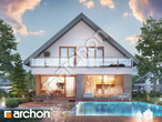 Проєкт будинку ARCHON+ Будинок в червені 3 (П) 