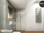 Проект будинку ARCHON+ Будинок в яблонках (Г2) візуалізація ванни (візуалізація 4 від 2)