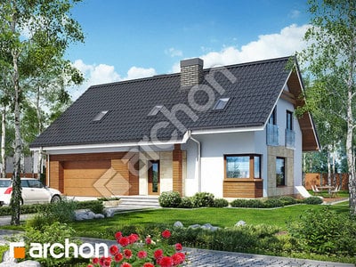 Проєкт будинку ARCHON+ Будинок в яблонках (Г2) 