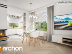 Проект будинку ARCHON+ Будинок в журавках (Г2) денна зона (візуалізація 3 від 2)