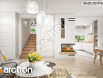 Проект будинку ARCHON+ Будинок в журавках (Г2) денна зона (візуалізація 3 від 5)