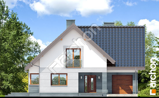 Передний фасад Дом в алоизиях