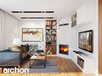 Проект дома ARCHON+ Дом в алоизиях дневная зона (визуализация 1 вид 3)