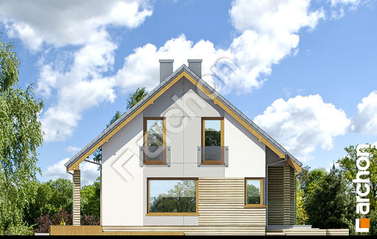 Боковой фасад Дом в журавках (П)