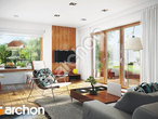 Проект будинку ARCHON+ Будинок в журавках (П) денна зона (візуалізація 1 від 2)