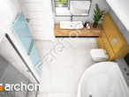 Проект будинку ARCHON+ Будинок в хлорофитумі 3 візуалізація ванни (візуалізація 3 від 4)