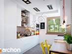 Проект дома ARCHON+ Дом в яновцах визуализация кухни 1 вид 1