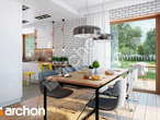 Проект дома ARCHON+ Дом в яновцах дневная зона (визуализация 1 вид 4)