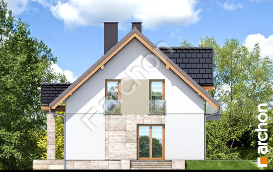 Боковой фасад Дом в клубнике 3