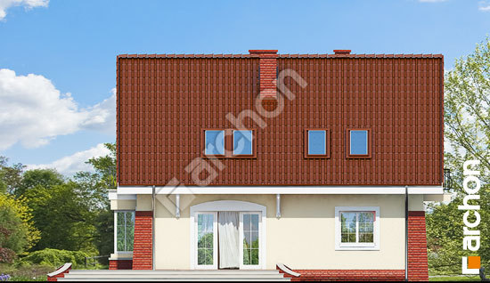 Дворовой фасад Дом в клеверках 2