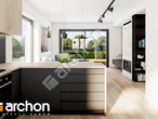 Проект будинку ARCHON+ Будинок в люцерні 10 візуалізація кухні 1 від 3