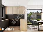 Проект дома ARCHON+ Дом в люцерне 10 визуализация кухни 1 вид 2
