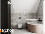 Проект будинку ARCHON+ Будинок в люцерні 10 візуалізація ванни (візуалізація 3 від 4)
