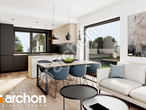 Проект будинку ARCHON+ Будинок в люцерні 10 денна зона (візуалізація 1 від 3)