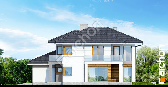 Боковой фасад Вилла Оливия