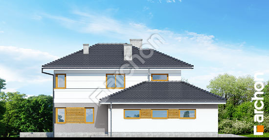 Боковой фасад Вилла Оливия