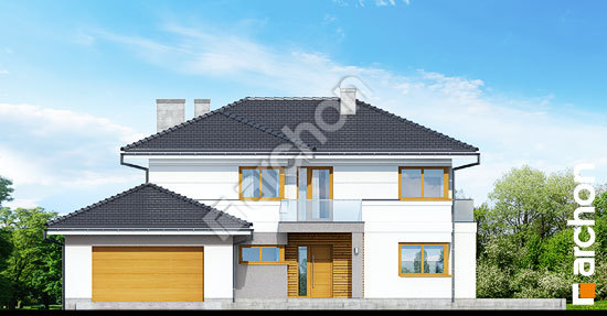 Передний фасад Вилла Оливия