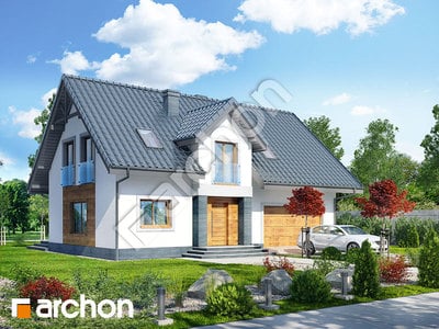 Проект дома ARCHON+ Дом в люцерне (Г2) 