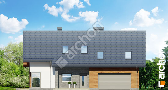 Передній фасад Будинок у вістерії (Г2)