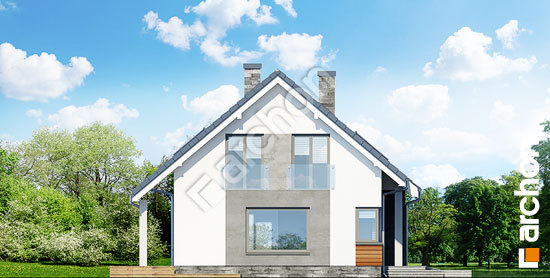 Боковой фасад Дом в гейджее (П)