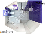 Проект дома ARCHON+ Дом в гейджее (П) визуализация ванной (визуализация 1 вид 5)