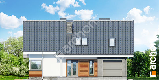 Передній фасад Будинок в гейджею (П)