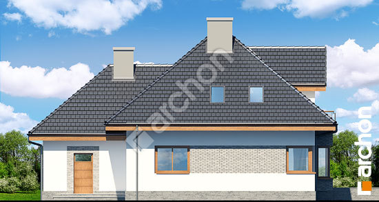 Дворовий фасад Будинок в руколі 2 (Г2H)