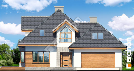 Передній фасад Будинок в руколі 2 (Г2H)