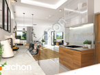 Проект дома ARCHON+ Дом в грушках визуализация кухни 1 вид 2