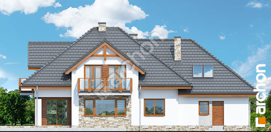 Дворовой фасад Дом в каннах 