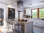 Проект дома ARCHON+ Дом в каннах  визуализация кухни 1 вид 1