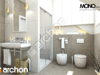 Проект дома ARCHON+ Дом в каннах  визуализация ванной (визуализация 1 вид 3)