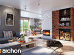 Проект будинку ARCHON+ Будинок в каннах денна зона (візуалізація 1 від 2)