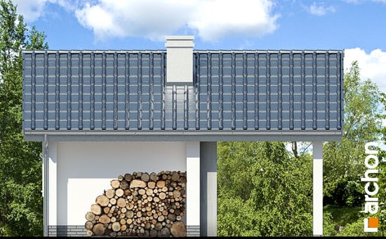 Боковой фасад Беседка A4