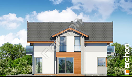 Бочний фасад Будинок в буддлеях 2