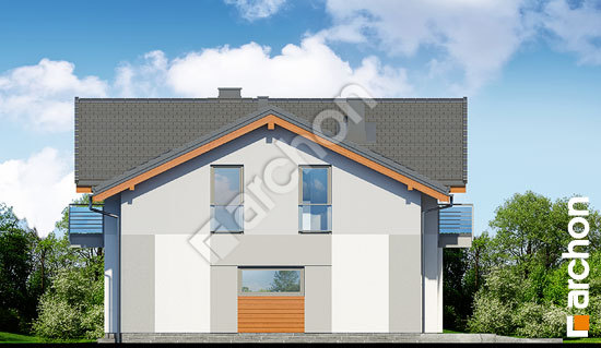 Бочний фасад Будинок в буддлеях 2