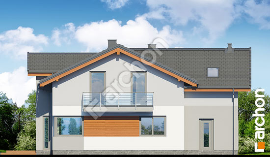 Дворовий фасад Будинок в буддлеях 2