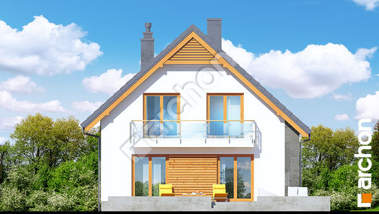 Бочний фасад Будинок в мандаринках (Н)