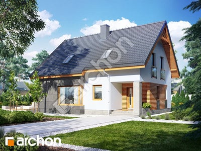 Проект дома ARCHON+ Дом в мандарынках (Н) 