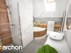 Проект будинку ARCHON+ Будинок в купині (Г2) візуалізація ванни (візуалізація 3 від 3)