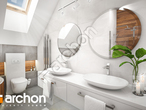 Проект дома ARCHON+ Дом в купене (Г2) визуализация ванной (визуализация 3 вид 1)