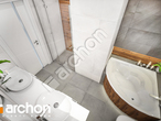 Проект дома ARCHON+ Дом в купене (Г2) визуализация ванной (визуализация 3 вид 4)