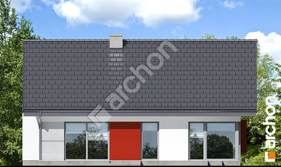 Дворовой фасад Дом под красной рябиной 9