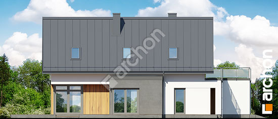 Бочний фасад Будинок під хікорою