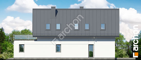 Боковой фасад Дом под хикорой