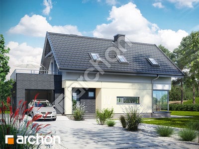 Проект дома ARCHON+ Дом в цитринках 