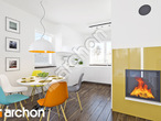 Проект будинку ARCHON+ Будинок в хлорофітумі 2 (Г) денна зона (візуалізація 1 від 5)