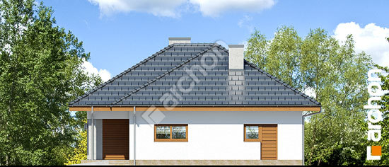 Бочний фасад Будинок в бузку 2